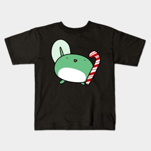 Candy Cane Tadpole Kids T-Shirt